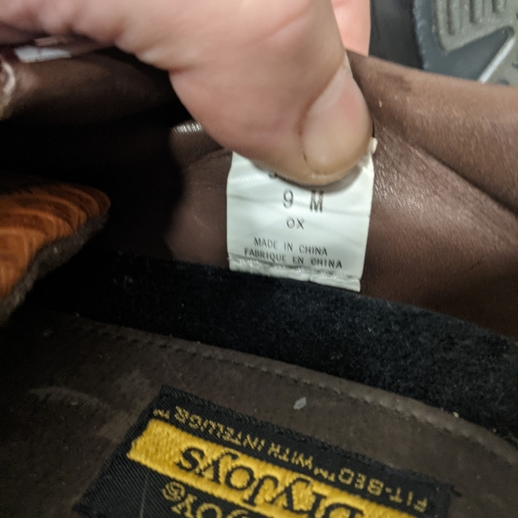 Footjoy dryjoy golf shoes size 9 mint condition brown and white - Picture 6 of 7